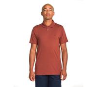 Volcom Polo à Manches Courtes - Coupe Classique, mélange de Coton Doux, Style décontracté Moderne, Cannelle, XX-Large
