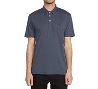 Volcom Polo Banger pour Homme, Charbon, Taille L