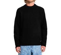 Volcom - Pull à col rond - Edmonder II Sweater Black pour Homme en Laine - Taille XL - Noir Noir XL