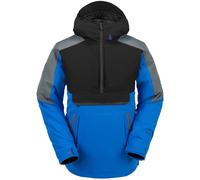 Volcom Pull Brighton Herren-Schneejacke Veste de Ski Schneeanorak Bleu