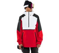 Volcom Pull Brighton Herren-Schneejacke Veste de Ski Schneeanorak Rouge