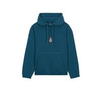 Volcom Pull-over 'VADERETRO' pétrole / blanc, Taille L