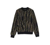 Volcom Pull-over 'WAZERMOON' olive / noir, Taille S