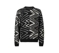 Volcom Pull-over 'ZAGNER' noir / blanc cassé, Taille M