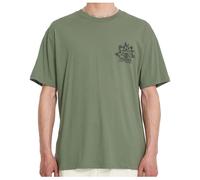 Volcom T-shirt Remote Viewer manches courtes vert S homme