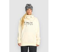 Volcom Riding Hydro P/o Hoodie Fleece Beige,Jaune L Femme