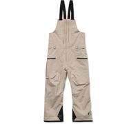 Volcom - Salopette de ski/snowboard en GORE-TEX® ePE - Rain Gore-Tex Bib Overall Khaki en Nylon - Taille L - Beige Beige L