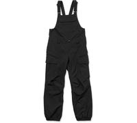 Volcom Salopette de ski Creston 3D Stretch Imperméable et respirante Noir Femme M