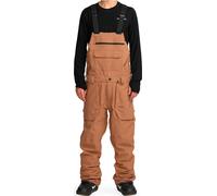 Volcom - Salopette de snow imperméable et respirante - Roan Bib Overall Terra Brown pour Homme - Taille S - Marron Marron S