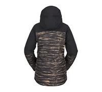 Volcom Shelter 3D Stretch Jacket Veste, Multicolore/imprimé Tigre, S Femme