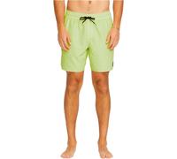 Volcom - Short de bain stretch - Center Trunk Boardshort 17" Mist Green pour Homme - Taille L - Vert Vert L