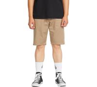 Volcom Short Frickin Modern Stretch 21 Homme en polycoton stretch Kaki Taille 33 US