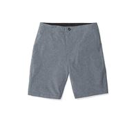 Volcom Short Hybride au kérosène, Bleu Marine, 29W Homme