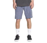 Volcom Short Hybride au kérosène, Bleu Marine, 29W Homme