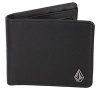 Volcom Slim Stone S Portefeuille Noir Taille unique, Noir , Taille unique, Streetwear