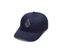 Volcom Snapback Hat - Adjustable Flat Brim Cap with Logo Embroidery Casquette de Baseball, Keoki Navy, Taille Unique Homme