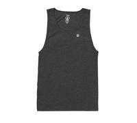 Volcom Solid Heather Tank T-Shirt, Bruyère Noire foncée, L Homme