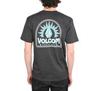 Volcom Solstice T-Shirt Manches Courtes Coton Noir Chiné - Tailles M/L/XL