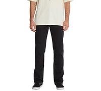 Volcom Solver Stretch Denim Jeans-Modern Fit Pant, Black Out, 31W / 32L Hommes