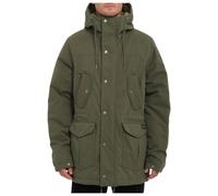 Volcom - Parka doublée en sherpa - Starget 5K Parka Military pour Homme - Taille XL - Kaki Kaki XL