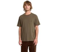 Volcom Stone Blanks Basic Short Sleeve T-shirt Marron M Homme