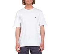 Volcom Stone Blanks BSC SST T-Shirt, Blanc, S Homme