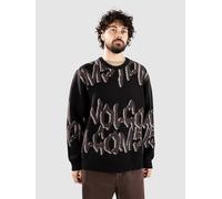 Sweat Volcom Stone Jacquard Sweater Black Homme Noir 2026 taille S
