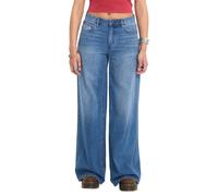 Volcom Stoned Boyfriend Low Waist Jeans Bleu 29 Femme