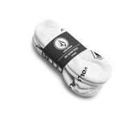 Volcom Chaussettes Stones Nshw Sock pour homme Taille unique Blanc