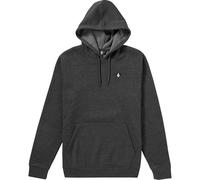 Volcom Sweat à Capuche en Polaire Foreman pour Homme, Noir chiné, Large
