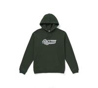 Volcom Sweat à Capuche en Polaire Volstoned pour Homme, Vert forêt foncé, Medium