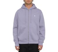 Volcom - Sweat à Capuche Zippé Single Stone Zip Violet Dust Homme - Homme - Taille l - Violet
