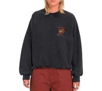 Volcom - Sweat à col rond - Fa Ozzy Crew W Vintage Black en Coton - Taille S - Noir Noir S