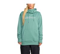 Volcom - Sweat hydrophobe à capuche - Riding Hydro P/O W Arctic Blue pour Femme - Taille XS - Bleu Bleu XS