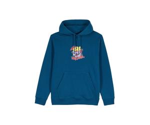 Volcom Sweat-shirt 'NODER' gentiane / jaune / rouge / blanc, Taille M