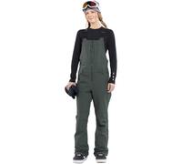 Volcom Swift Bib Ensemble Salopette Femmes Pantalon Ski Snowboard Latz-Hose Vert