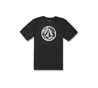 Volcom T-Shirt à Manches Courtes Crisp Stone pour Homme, Noir, L