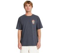 Volcom - T-shirt Draggin Stone Hth Heather Black Homme - Homme - Taille l - Gris