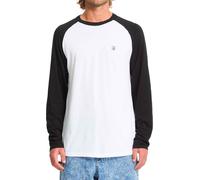 Volcom - T-shirt en coton - Pen BSC LS Tee Black pour Homme en Coton - Taille L - Noir Noir L