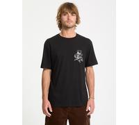 Volcom T-Shirt 'Harry' noir / blanc, Taille M