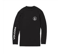 Volcom - T-Shirt Lido Solid Lycra Black Homme - Homme - Taille m - Noir
