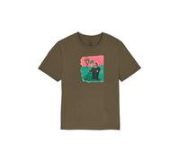 T-shirt hommes Volcom ISSAM BSC SST Marron EU M