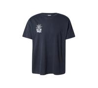 Volcom T-Shirt 'TUNE IN SST' sépia / noir / blanc, Taille XS