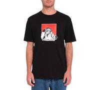 Volcom - Tee Shirt Chimp Black Homme - Homme - Taille m - Noir