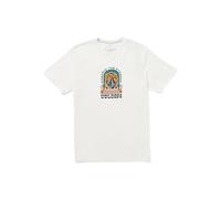 Volcom - Tee Shirt Sacred Stone Off White Homme - Homme - Taille m - Beige