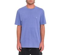 Volcom - Tee Shirt Solid Stone Ballpoint Blue Homme - Homme - Taille XL - Bleu