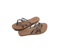 Volcom Tongs New School II pour femme, marron, 41 EU