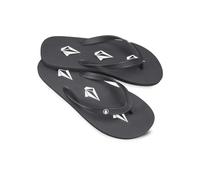 Volcom Tongs Rocker pour homme, Stoney Black-New, 42 EU
