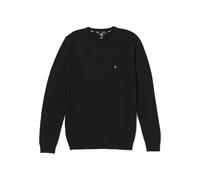 Volcom - Sweat à col rond - Uperstand Sweater Black pour Homme - Taille L - Noir Noir L