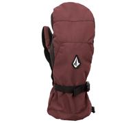 Volcom - Moufles de snow - V.Snow Over Mitt W Oxblood pour Femme - Taille M - Bordeaux Bordeaux M